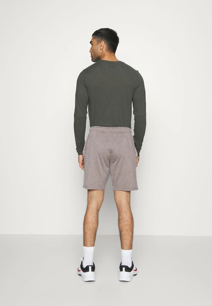 Nike Performance SHORT - Sports Shorts - Moon Fossil/ironstone/black 3 Nike Performance SHORT - Sports Shorts - Moon Fossil/ironstone/black - Image 3