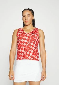 Nike Performance VICTORY TANK - Top - Cinnabar/black