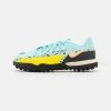 Nike Performance JR PHANTOM GT2 ACADEMY TF UNISEX - Astro Turf Trainers - Glacier Ice/black/yellow Strike