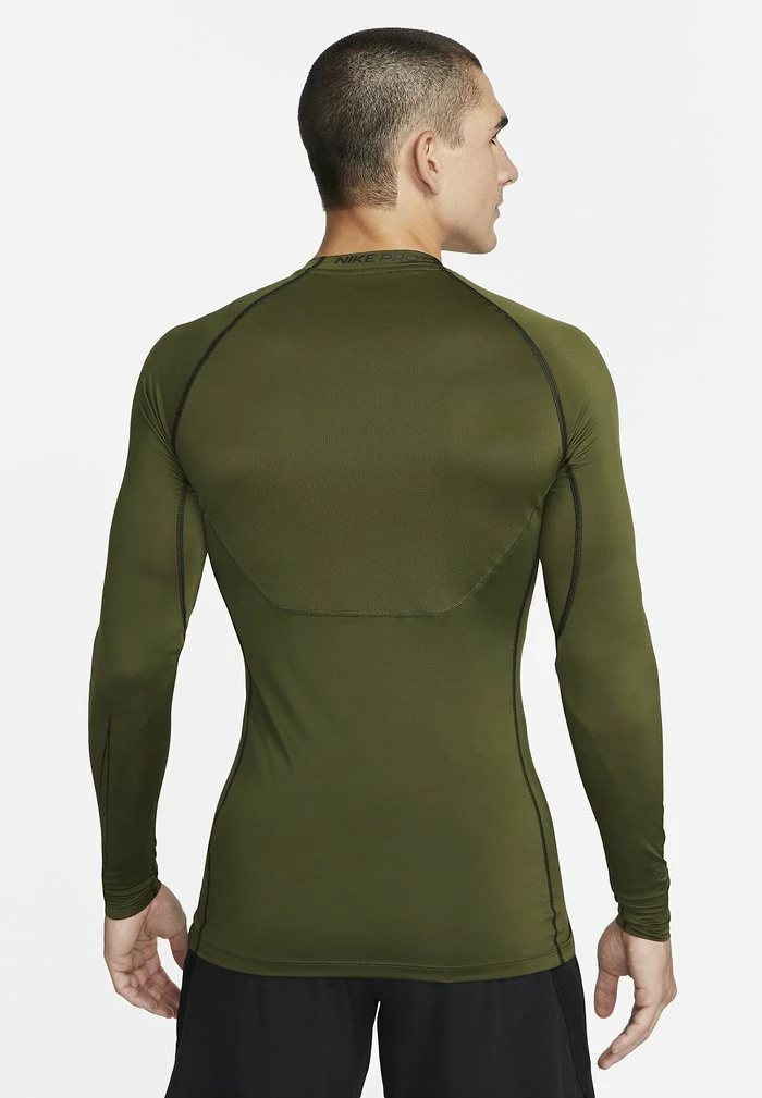 Nike Performance Sports T-shirt - Rough Green/black/black 3 Nike Performance Sports T-shirt - Rough Green/black/black - Image 3