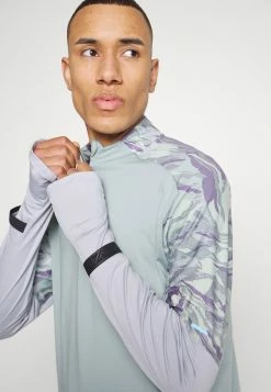 Nike Performance TRAIL - Sports T-shirt - Dusty Sage/wolf Grey/laser Blue -Nike Performance store 495f8e823c8d4576b670b0e554343c4e