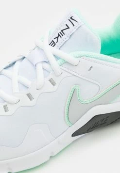 Nike Performance LEGEND ESSENTIAL - Training Shoe - White/metallic Silver/mint Foam/black/universal Blue -Nike Performance store 49bf58672aa748afb5a95d638ce41437