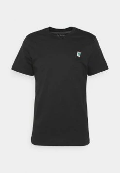 Nike Performance COURT - Basic T-shirt - Black/washed Teal -Nike Performance store 4a0349852701499d8b19d88a30e2819d