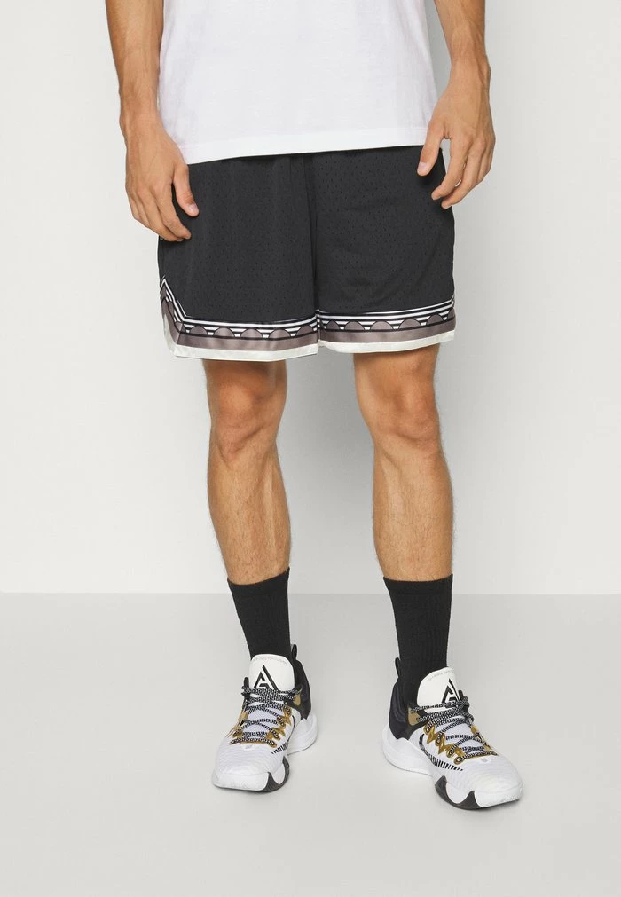 Nike Performance GIANNIS DRY FIT SHORT - Sports Shorts - Black/sail 1 Nike Performance GIANNIS DRY FIT SHORT - Sports Shorts - Black/sail