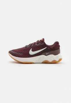 Nike Performance W RENEW RIDE 3 - Neutral Running Shoes - Burgundy Crush/summit White/canyon Rust/gum Med Brown/mint Foam