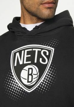 Nike Performance NBA BROOKLYN NETS ESSENTIAL HOODIE - Hoodie - Black -Nike Performance store 4a96b82ee80a4843a04a9177d6adc570