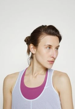 Nike Performance ONE TANK - Top - White/atomic Green -Nike Performance store 4ac225442574476c963fd71a373505d4