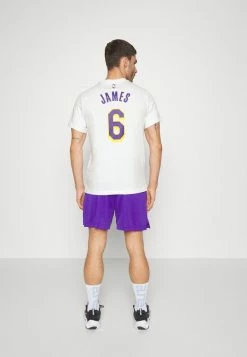 Nike Performance NBA LOS ANGELES LAKERS NAME AND NUMBER TEE - Club Wear - White -Nike Performance store 4ac8506c14c64878bd6eb1428bbd5e62