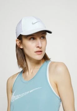 Nike Performance RUN TANK - Top - Worn Blue/white -Nike Performance store 4af9e217ef704fc2817e1fa256213bf0