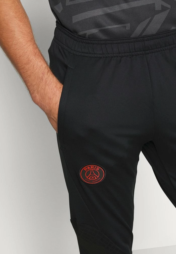 Nike Performance PARIS ST GERMAIN STRIKE PANT AWAYAY - Tracksuit Bottoms - Black/black/bright Crimson 5 Nike Performance PARIS ST GERMAIN STRIKE PANT AWAYAY - Tracksuit Bottoms - Black/black/bright Crimson - Image 5
