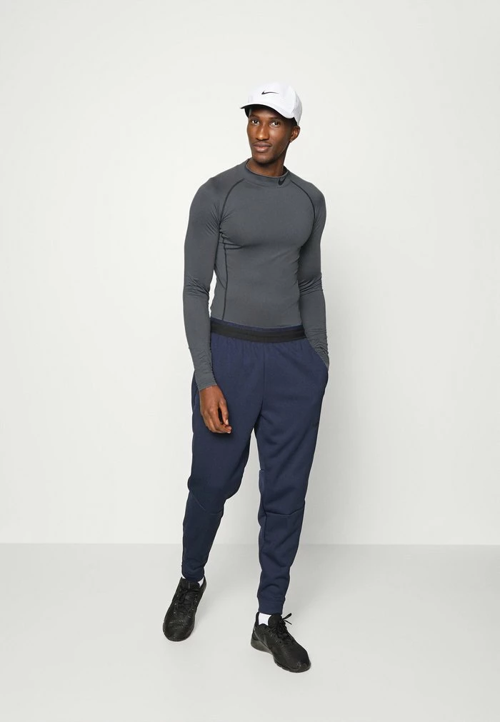 Nike Performance TIGHT MOCK - Long Sleeved Top - Iron Grey/black 2 Nike Performance TIGHT MOCK - Long Sleeved Top - Iron Grey/black - Image 2