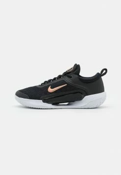 Nike Performance COURT ZOOM NXT - Multicourt Tennis Shoes - Black/metallic Red Bronze/white