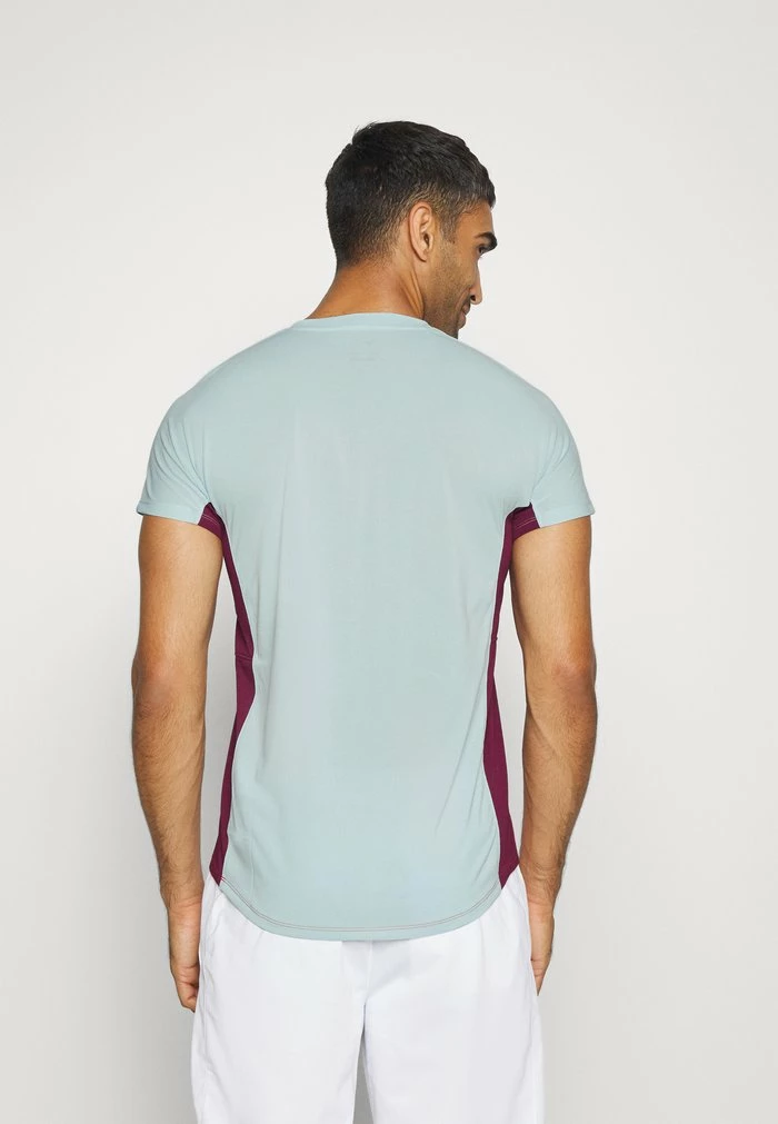 Nike Performance ADVANTAGE SLAM - Sports T-shirt - Team Orange/glacier Blue/white 3 Nike Performance ADVANTAGE SLAM - Sports T-shirt - Team Orange/glacier Blue/white - Image 3