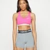 Nike Performance BAND BRA - Medium Support Sports Bra - Pinksicle/pink Oxford