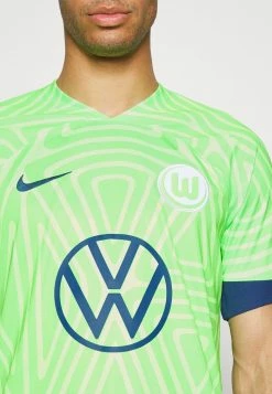 Nike Performance VFL WOLSBURG STADIUM HOME - Club Wear - Sub Lime/coastal Blue -Nike Performance store 4c05fc23bcc14466b768bb0414bc65fc