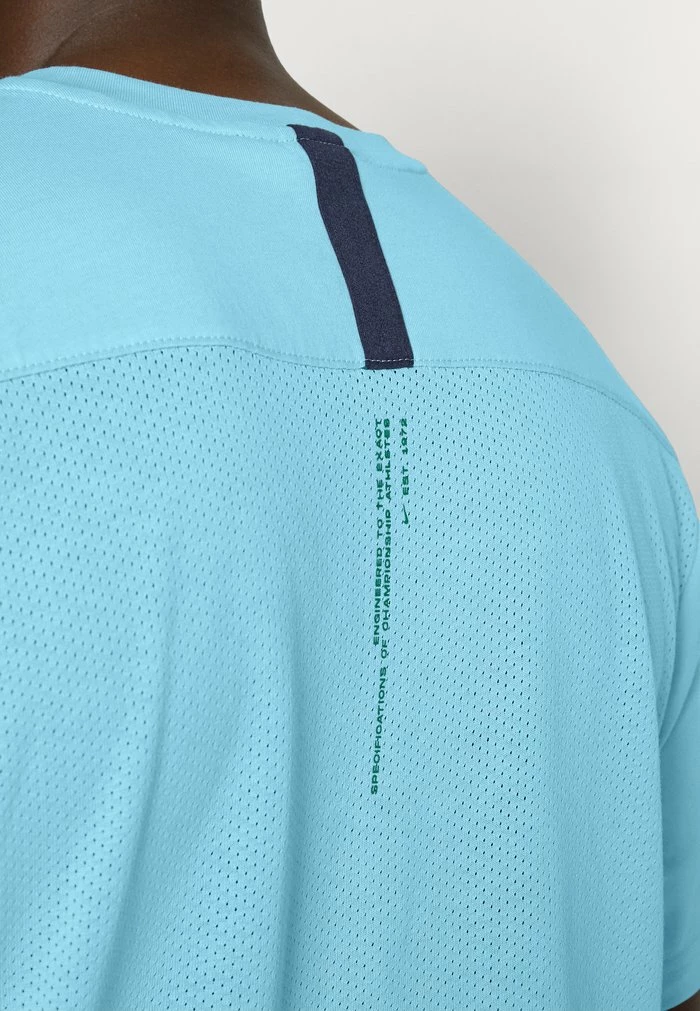 Nike Performance DRY TOP - Sports T-shirt - Blue Chill/midnight Navy 6 Nike Performance DRY TOP - Sports T-shirt - Blue Chill/midnight Navy - Image 6