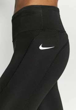Nike Performance EPIC FAST - Leggings - Black/silver -Nike Performance store 4c3619eda2564ee6b5447f5542604f82