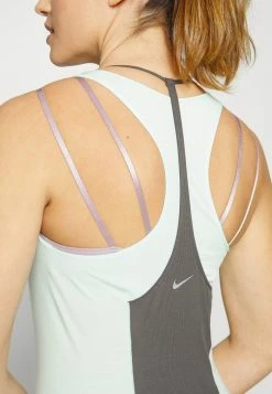 Nike Performance LUXE TANK - Top - Mint Foam/medium Ash/particle Grey -Nike Performance store 4c7e8698cadf43c0a2dae89c72d378f0