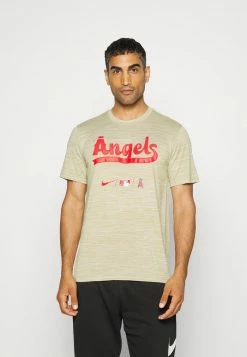 Nike Performance MLB LOS ANGELES ANGELS OF ANAHEIM CITY CONNECT LEGEND PRACT - Sports T-shirt - Natural