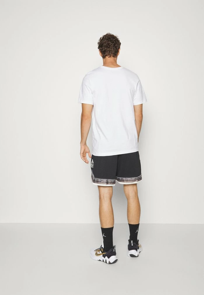 Nike Performance GIANNIS DRY FIT SHORT - Sports Shorts - Black/sail 3 Nike Performance GIANNIS DRY FIT SHORT - Sports Shorts - Black/sail - Image 3