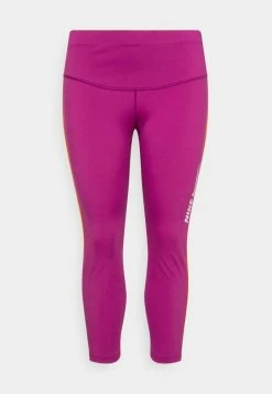Nike Performance Leggings - Sangria/light Curry/white