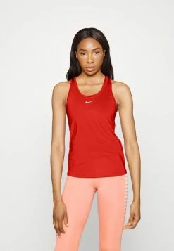 Nike Performance ONE SLIM TANK - Top - Cinnabar/white