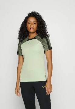 Nike Performance STRIKE - Sports T-shirt - Olive Aura/night Forest/white