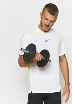 Nike Performance Sports T-shirt - White/dutch Blue -Nike Performance store 4ed70a727c134ca1826e65153fd159cf