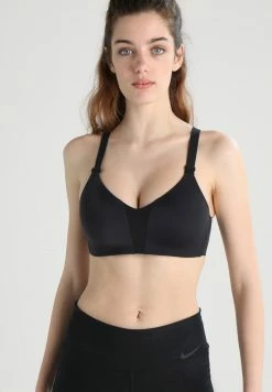 Nike Performance RIVAL BRA HIGH SUPPORT - High Support Sports Bra - Black/black/white
