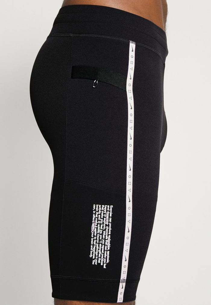 Nike Performance IFINALON SHORT - Leggings - Black 4 Nike Performance IFINALON SHORT - Leggings - Black - Image 4
