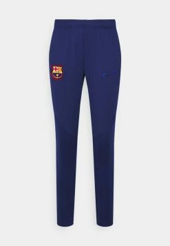 Nike Performance FC BARCELONA STRIKE PANT - Club Wear - Blue Void/vivid Orange/black