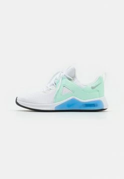 Nike Performance AIR MAX BELLA TR 5 - Training Shoe - White/metallic Silver/mint Foam/university Blue/black