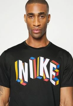 Nike Performance DRY TOP - Sports T-shirt - Black/white 9 Nike Performance DRY TOP - Sports T-shirt - Black/white -Nike Performance store 5140cb05e9f143ee9fde4b5a1f091d19