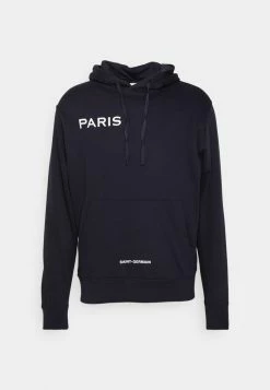 Nike Performance PARIS GERMAIN HOODIE - Club Wear - Oil Grey/white -Nike Performance store 517958ea061b42ae8b84b11a1c069f68