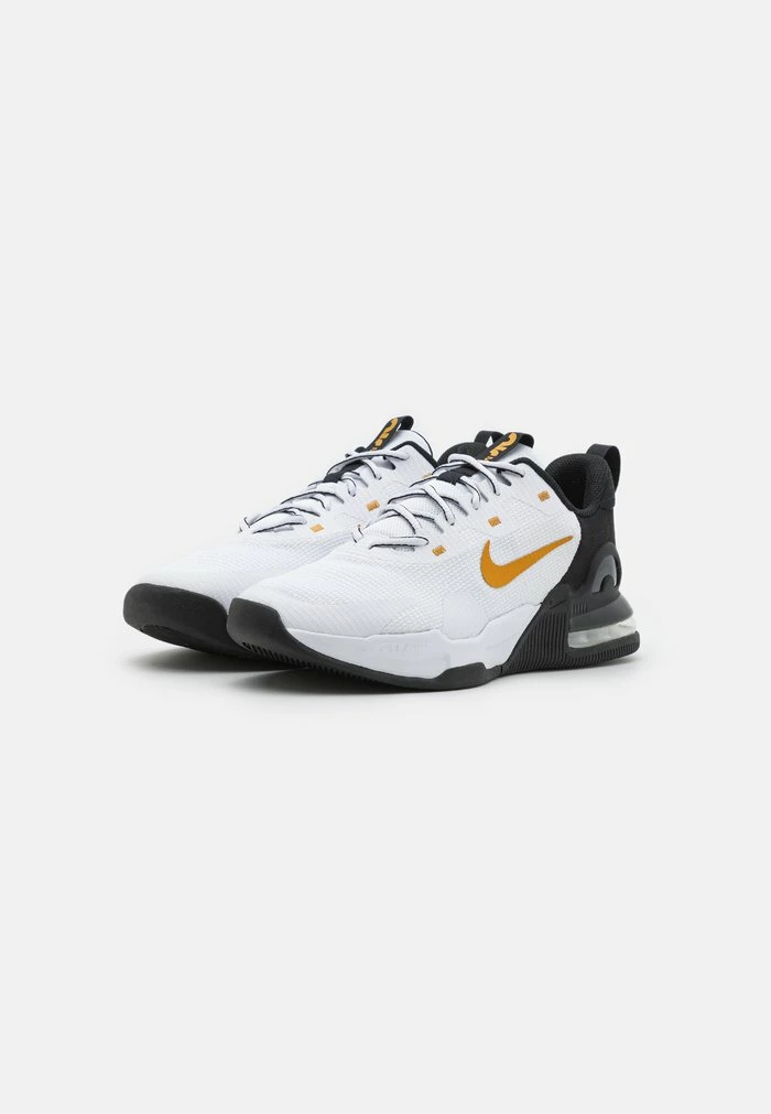 Nike Performance M AIR MAX ALPHA TRAINER 5 - Training Shoe - White/gold/black 2 Nike Performance M AIR MAX ALPHA TRAINER 5 - Training Shoe - White/gold/black - Image 2