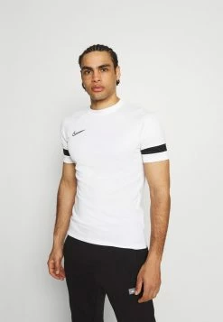 Nike Performance ACADEMY 21 - Sports T-shirt - White/black