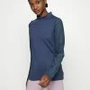 Nike Performance Long Sleeved Top - Thunder Blue/metallic Silver