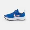 Nike Performance STAR RUNNER 3 UNISEX - Neutral Running Shoes - Royal Blue/orange