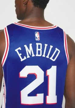 Nike Performance NBA JOEL EMBIID PHILADELPHIA 76ERS NBA SWINGMAN ICON - Club Wear - Rush Blue -Nike Performance store 53785b0d0d084c45b4091b8ac1c745ad