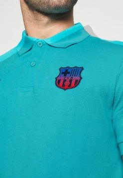Nike Performance FC BARCELONA POLO - Polo Shirt - Oracle Aqua/obsidian/signal Blue -Nike Performance store 539b77eb9a654dcc9b6938bc0645a4f4