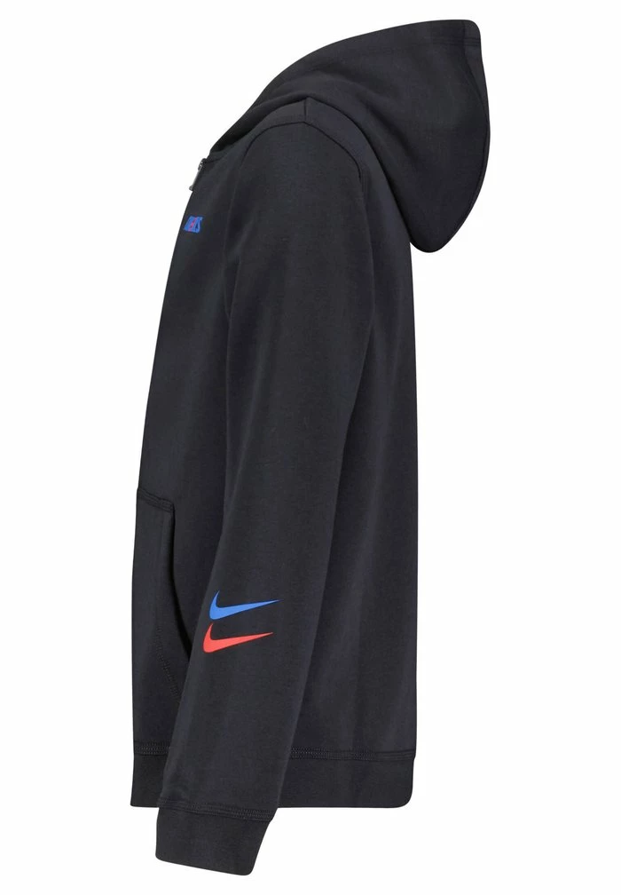 Nike Performance FC BARCELONA - Zip-up Sweatshirt - Black/black/signal Blue 8 Nike Performance FC BARCELONA - Zip-up Sweatshirt - Black/black/signal Blue - Image 8