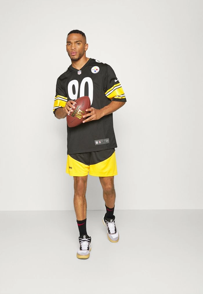 Nike Performance NFL PITTSBURGH STEELERS MENS DRI-FIT SHORT - Swimming Shorts - Black/university Gold 2 Nike Performance NFL PITTSBURGH STEELERS MENS DRI-FIT SHORT - Swimming Shorts - Black/university Gold - Image 2