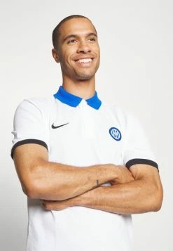 Nike Performance INTER MAILAND - Club Wear - White/black -Nike Performance store 54b9649637534652bd4a989482b8a053