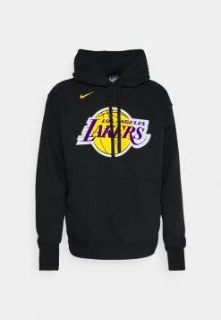 Nike Performance NBA LOS ANGELES LAKERS LOGO HOODIE - Hoodie - Black -Nike Performance store 55172a8eb58049a68ffba14861a0610b
