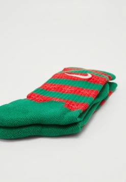 Nike Performance CREW- XMAS - Sports Socks - Clover/university Red/white