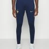 Nike Performance FRANCE FFF STRIKE PANT - National Team Wear - Midnight Navy/metallic Gold