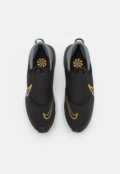 Nike Performance REACT FLOW GS UNISEX - Neutral Running Shoes - Black/metallic Gold/cool Grey/white -Nike Performance store 55aa913b68b345abbcb5317eaed93d97