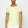 Nike Performance Sports T-shirt - Light Zitron/coconut Milk/obsidian/black