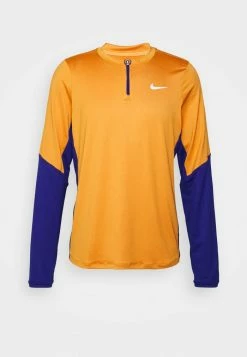 Nike Performance ADVANTAGE - Long Sleeved Top - Light Curry/deep Royal Blue/white -Nike Performance store 563301976e574e64a1331810f7fca2ba