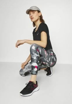 Nike Performance FAST - Leggings - Photon Dust/black/silver -Nike Performance store 56a3da04d070419fb27284e48a77f090